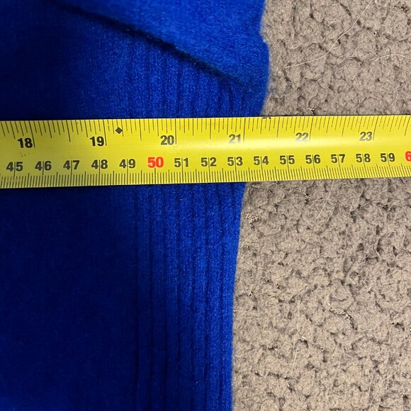 DIANE von Furstenberg Cashmere Blue Federal Monk Cowl Sweater - Picture 9 of 11